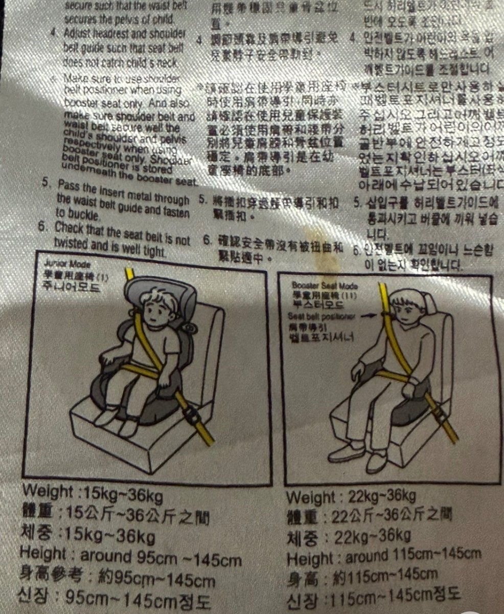 Combi汽車安全座椅